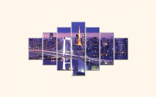 Pohled na Tokyo