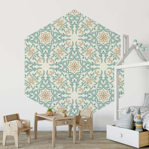 Rostlinné tyrkysové baroko