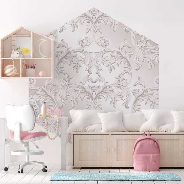 Béžový barokní keř