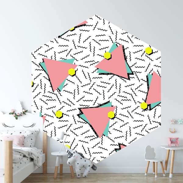 Růžový retro chaos