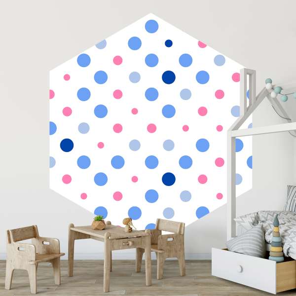 Modro-růžové odstíny radosti