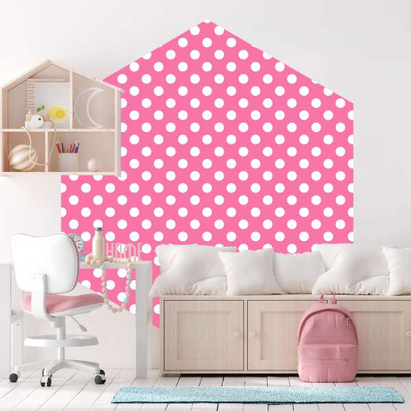 Puntíkovaná malinová radost