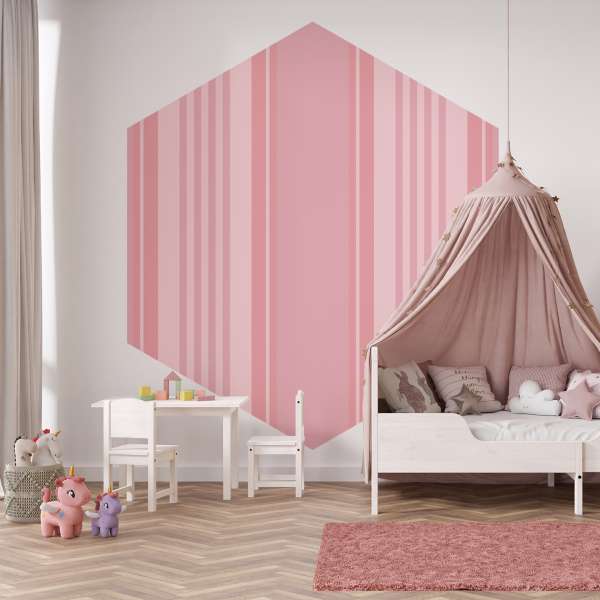 Tónované růžové pruhy