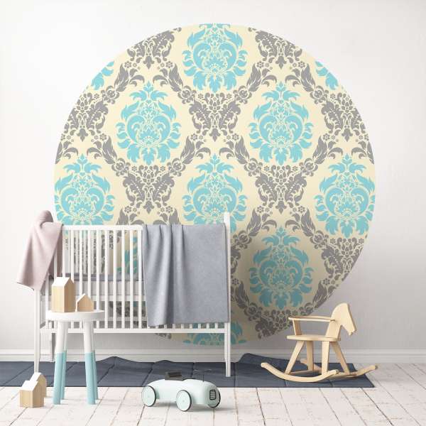 Barokní květy tyrkysu