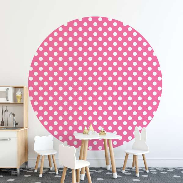 Puntíkovaná malinová radost