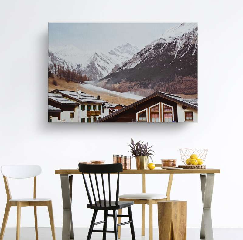 obraz na plátně: Velký blok - ÚVOD