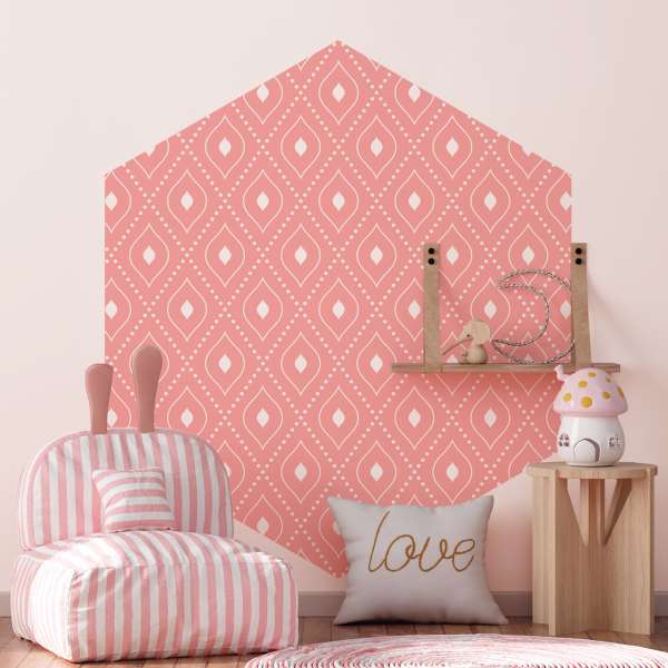 Okvětní lístky v ornamentu