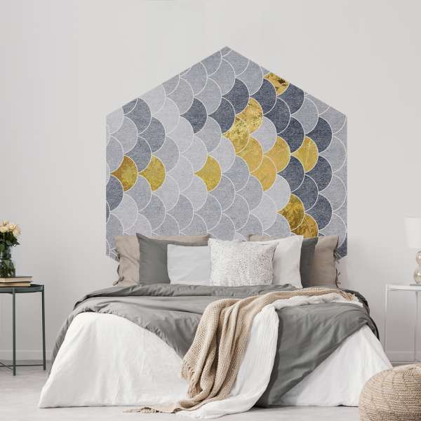 Geometrický vzor ve stylu Art Deco