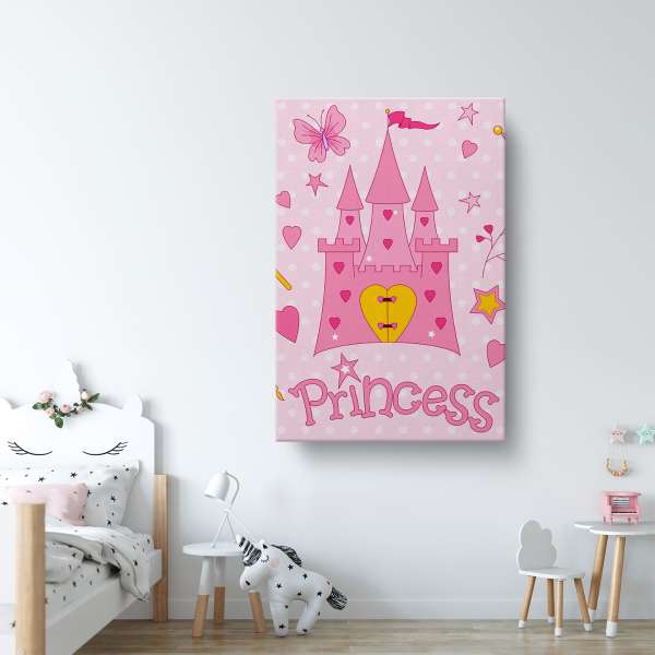 Zámek princezny - ilustrace