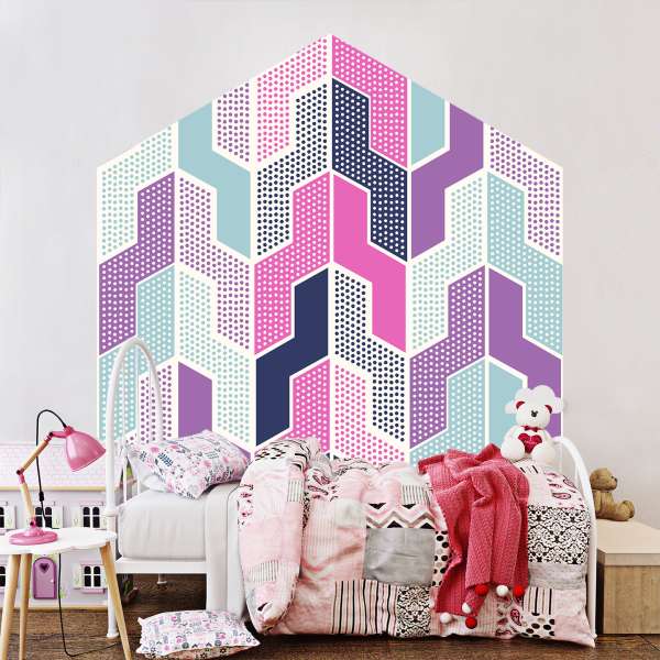 Barevná skládací mozaika