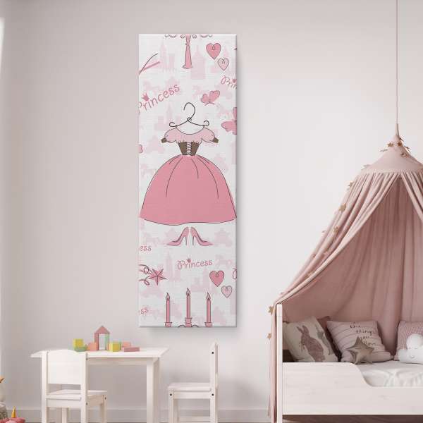 Šaty princezny - ilustrace