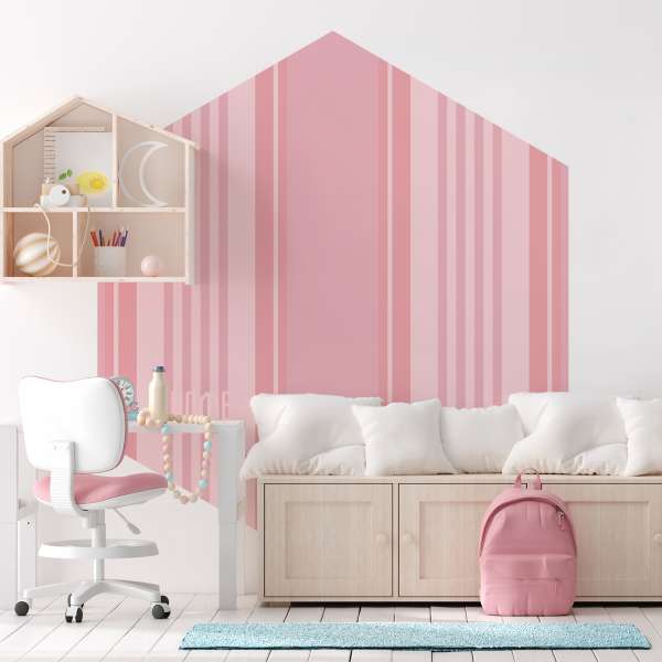 Tónované růžové pruhy