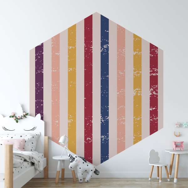 Barevná pohádková alej