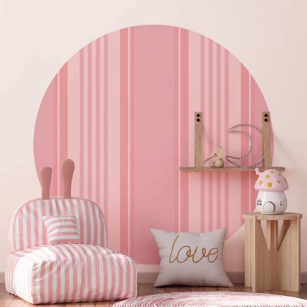 Tónované růžové pruhy