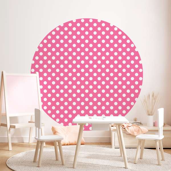 Puntíkovaná malinová radost