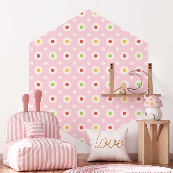 Veselé puntíky jako květy