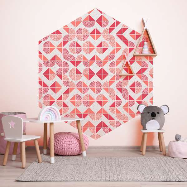 Mozaika něžných tvarů