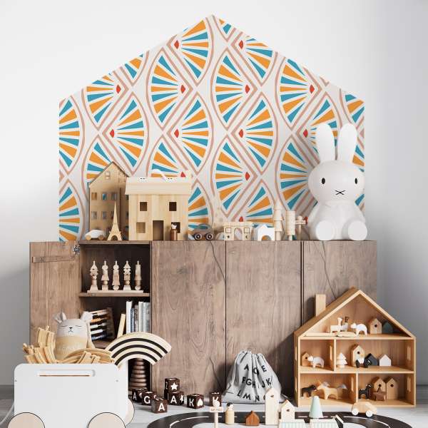 Proužky s vějířovým kouzlem