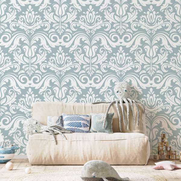 Barokní tyrkysová elegance