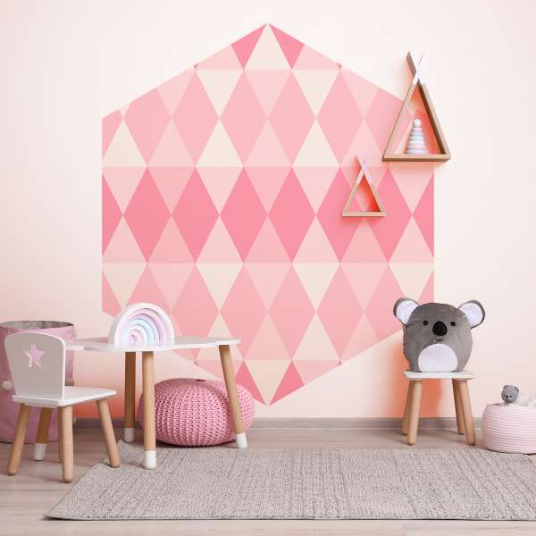 Krystalový růžový svět