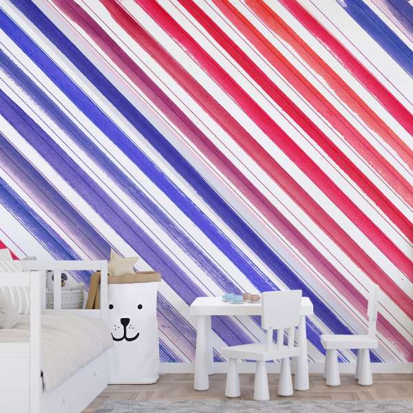 Akvarelové pruhy fantazie