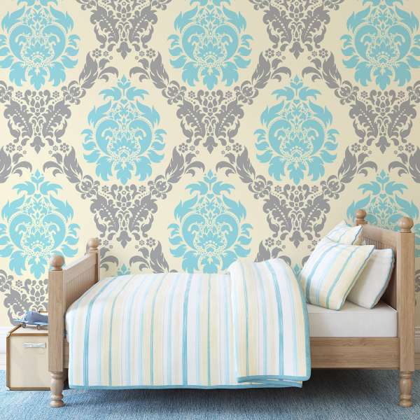 Barokní květy tyrkysu