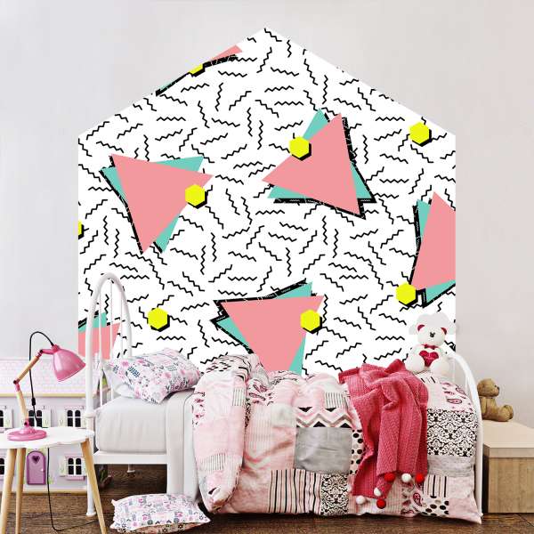 Růžový retro chaos