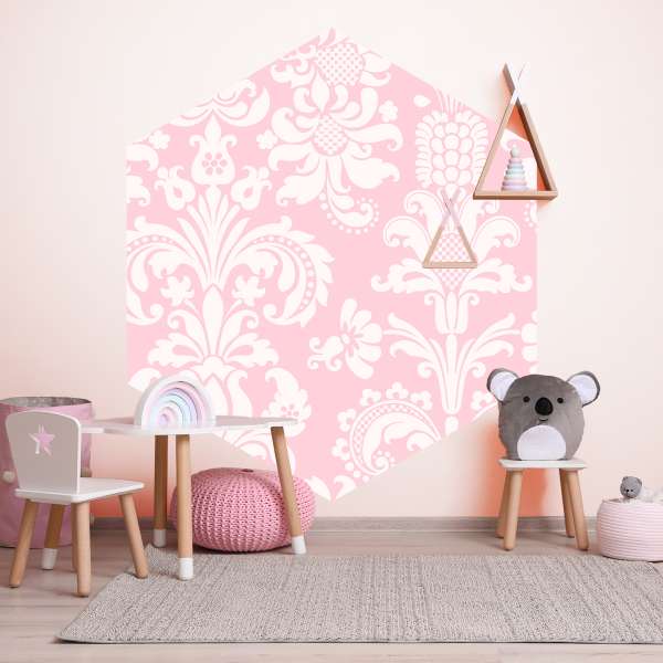 Jemné baroko v růžovém