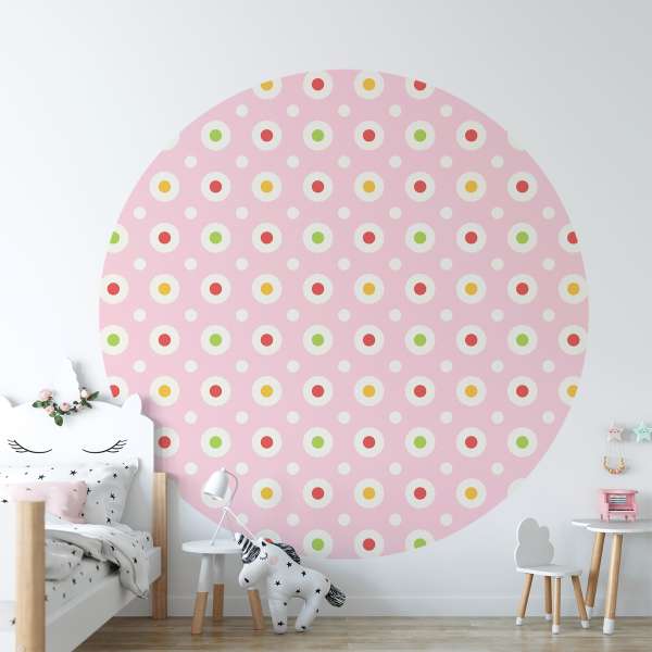 Veselé puntíky jako květy