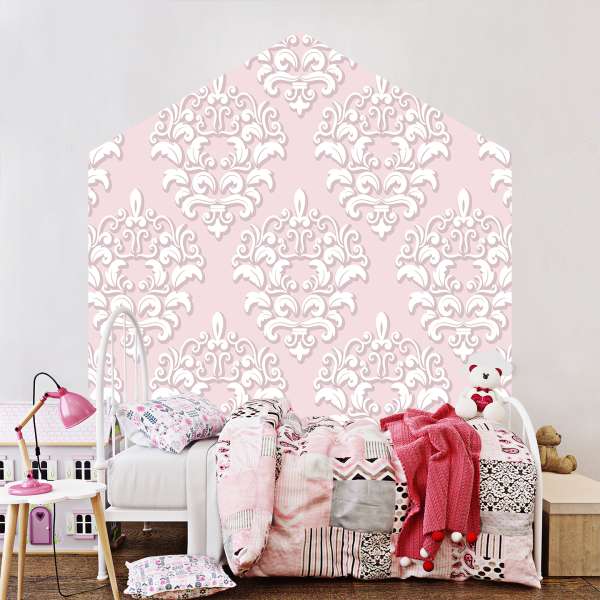 Růžové barokní ozdoby