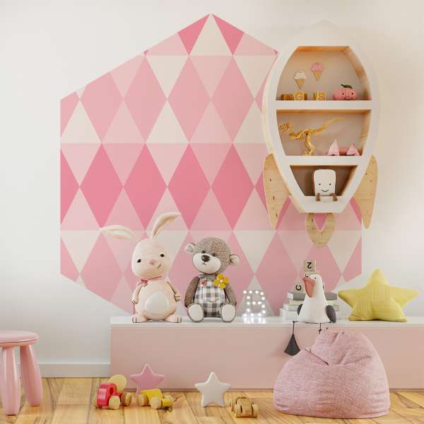 Krystalový růžový svět