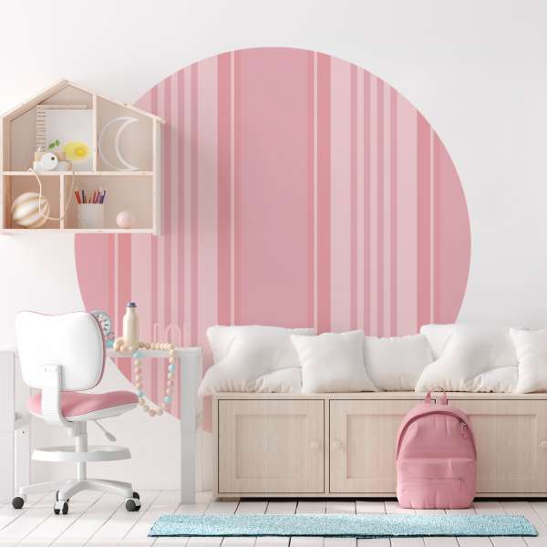 Tónované růžové pruhy